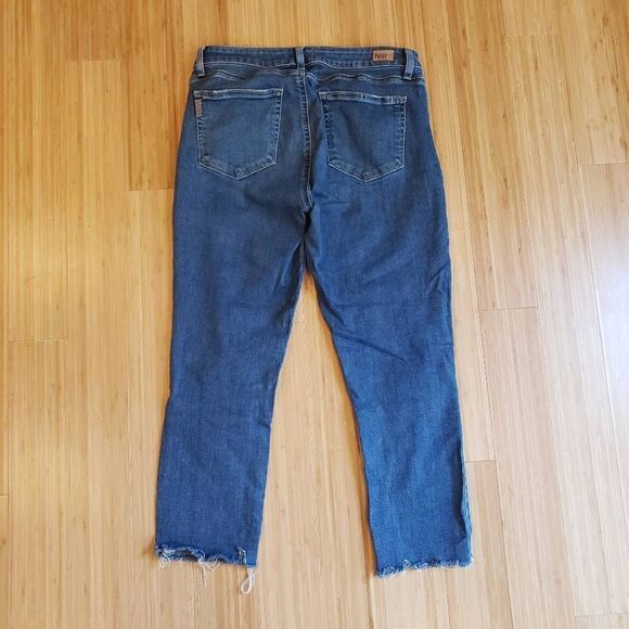 PAIGE Verdugo Ankle Charlize Distress Jeans - Picture 7 of 8